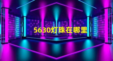 5630灯珠在哪里 5630 5730灯珠 区别